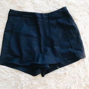 Navy Envelope Skort